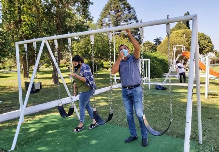 INAUGURACIÓN DE LA REMODELACIÓN DE LOS JUEGOS.