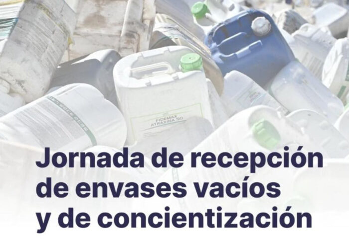 JORNADA DE RECEPCIÓN DE ENVASES VACÍOS Y DE CONCIENTIZACIÓN